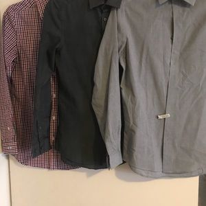 SOLD!!! H&M Bundle of 3 Button down Dress Shirts